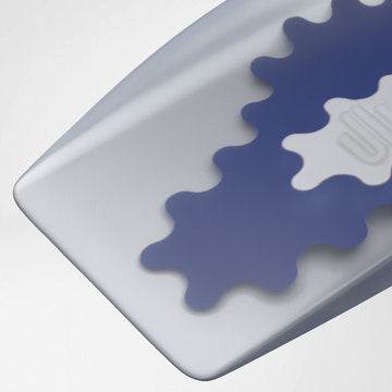 ViscoSpot® heel cushion with blue soft spot for pain relief and pressure distribution.