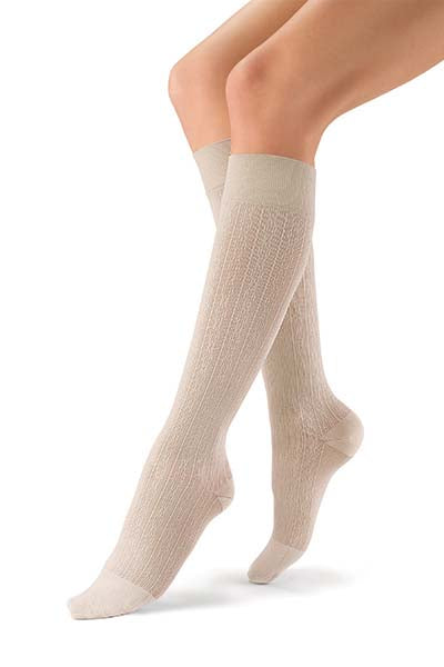 JOBST soSoft - Knee High - Brocade Pattern