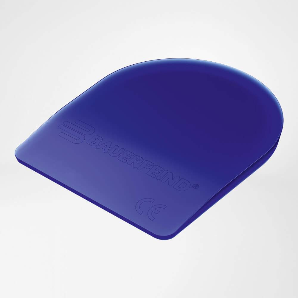 Visco Balance Heel Cushion for leg length compensation and joint protection.