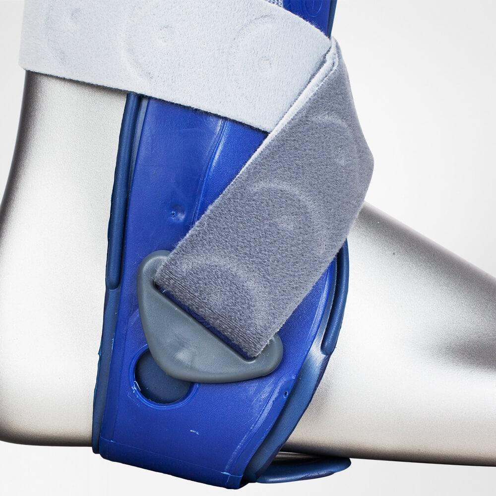 MalleoLoc ankle brace providing stabilizing support with Velcro strap system.