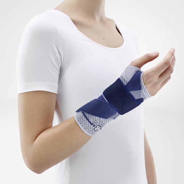 Bauerfeind ManuTrain Wrist Brace offering adjustable stabilization and comfort.