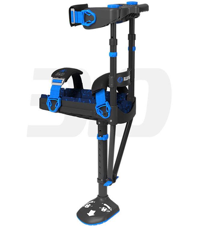 iWALK Crutch 3.0 hands-free medical mobility device for independent living.