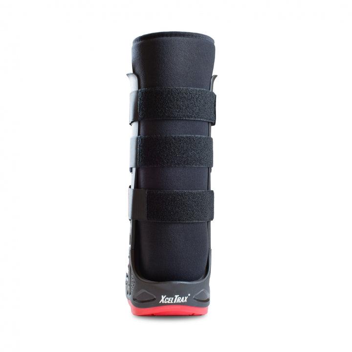 High Walking Boot with air, designed for comfort and support post-trauma, featuring sturdy design and pneumatic liner from XCELTRAX AIR.