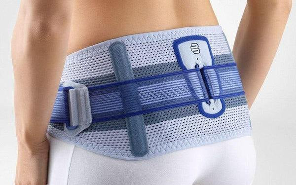 Lumbar support back brace for lower-back pain and sciatica