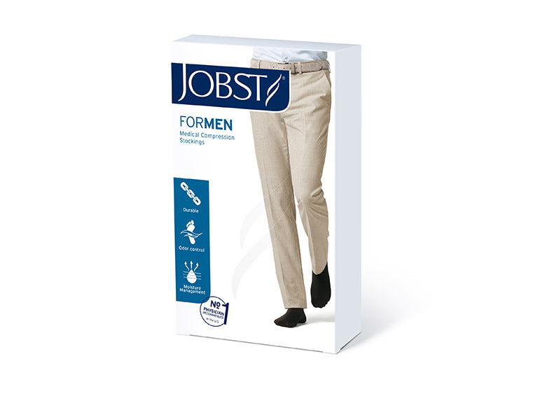JOBST ForMen -Thigh High- Closed Toe