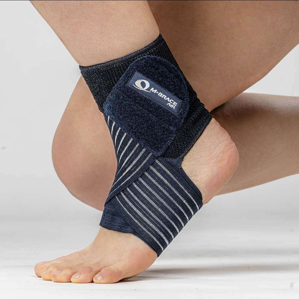 M-Brace Mercurio ankle brace providing support and compression for sprains and instability.