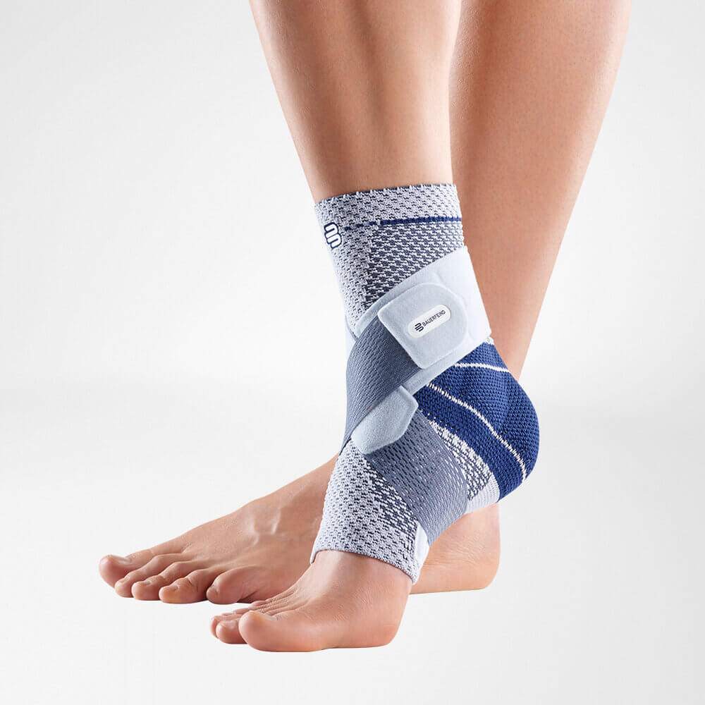 MalleoTrain Plus Ankle Brace with figure-8 strap for increased stability and protection against twisting.